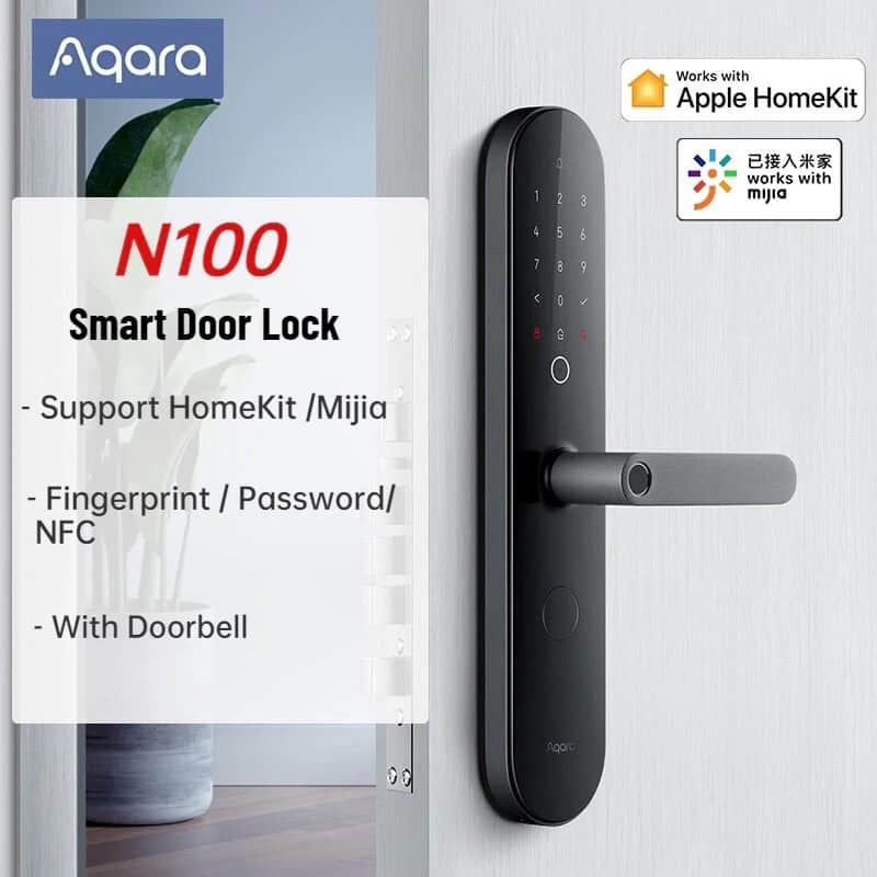 Aqara Smart Door Lock N100 / N200 linked Apple Homekit Mijia App - Image 5