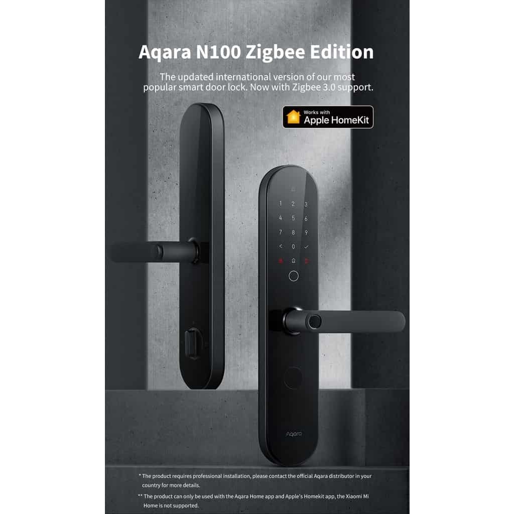 Aqara Smart Door Lock N100 / N200 linked Apple Homekit Mijia App - Image 3