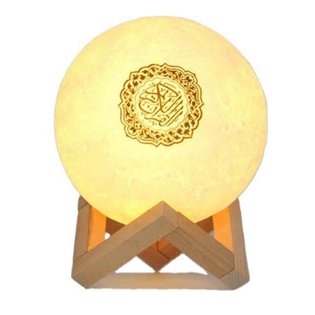 (New) Moon Lamp Quran Speaker Table Lamp 15mm - Image 4