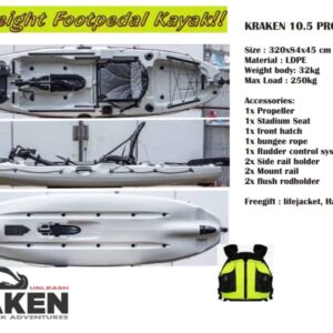 Kraken 11 footpaddle