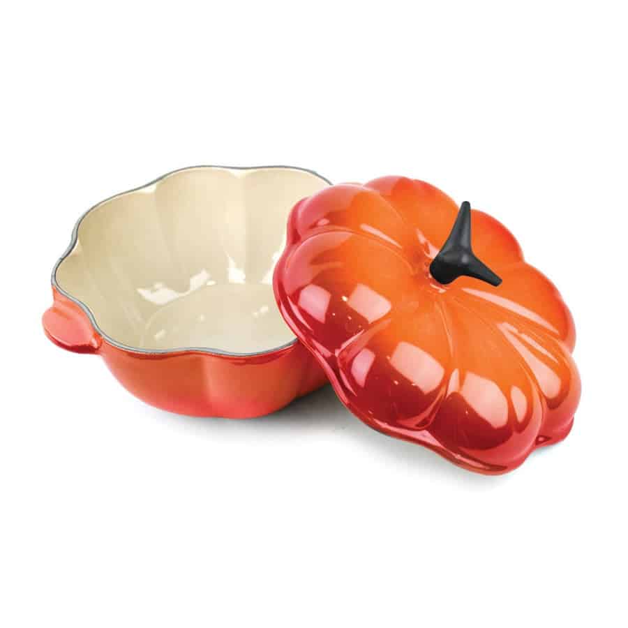 Le Creuset Cast Iron 22cm Pumpkin Casserole - Image 2