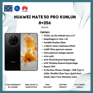[RS] HUAWEI MATE 50 PRO KUNLUN 8+256GB | 8+512GB