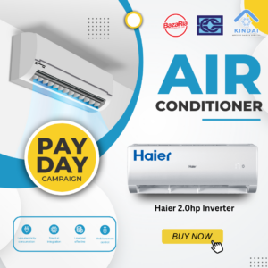Haier 2.0hp Wall Type Inverter R32