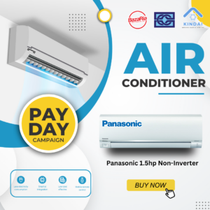 Panasonic 1.5hp Wall Type Non-Inverter R32