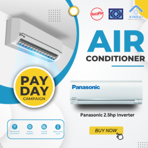 Panasonic 2.5hp Wall Type Inverter R32