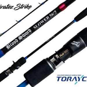 PIRATEZ STRIKE BLOOD SWORD SLOWER JIGGING CASTING ROD