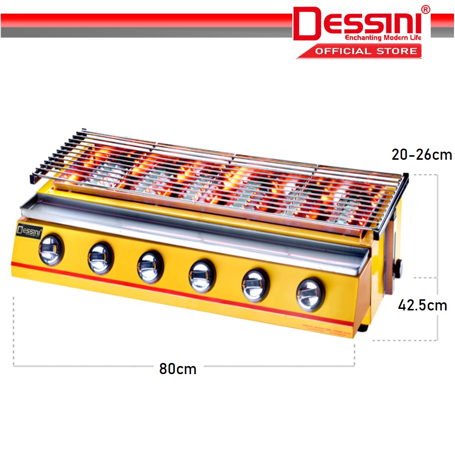 SHUANGCHI GAS BBQ ( 6 Head ) - Image 2