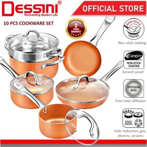 Dessini CP-10-S Copper Pot
