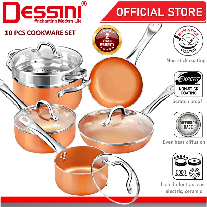Dessini CP-10-S Copper Pot