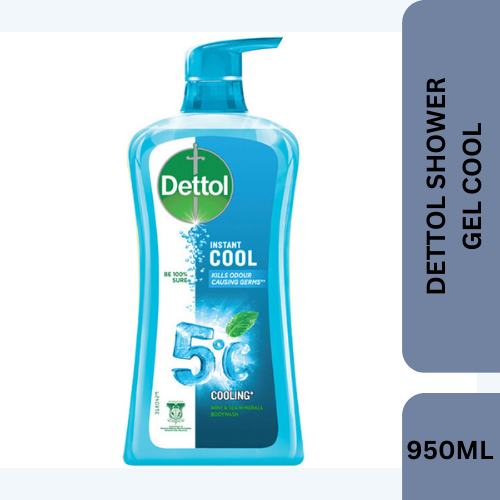 DETTOL SHOWER GEL COOL 950ML