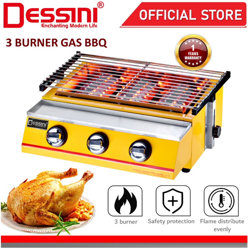 SHUANGCHI GAS BBQ ( 3 Head )