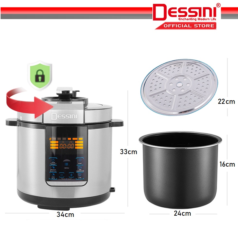 DSN PC-1000 Pressure Cooker - Image 3