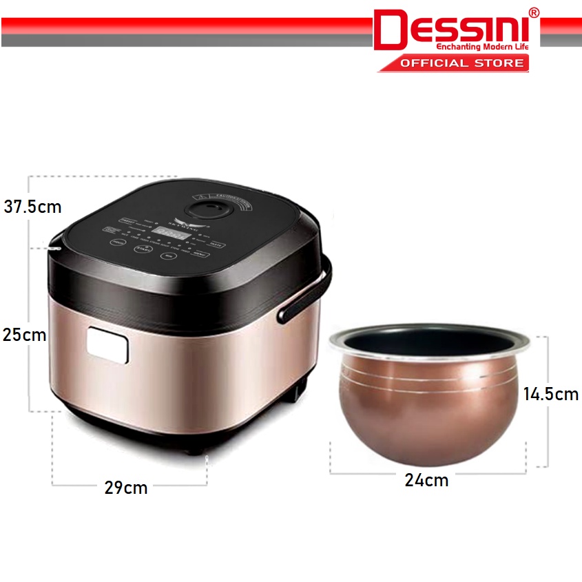 Dessini DS-375 Rice Cooker - Image 2