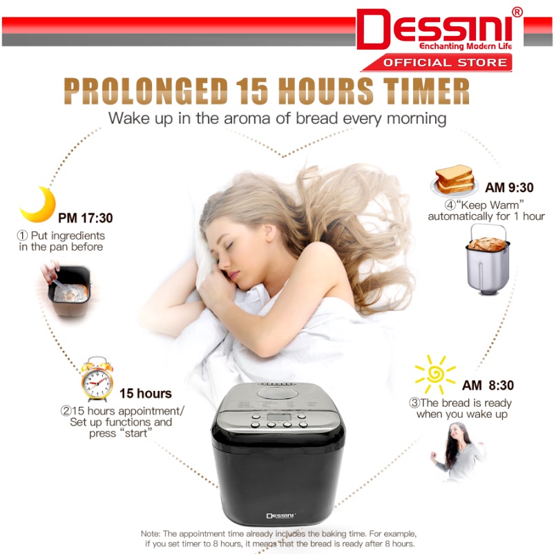 Dessini BM11 Bread Maker - Image 8