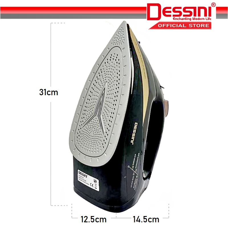 Dessini DS-998 Steam Iron - Image 3