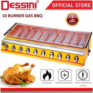 SHUANGCHI GAS BBQ ( 10 Head )