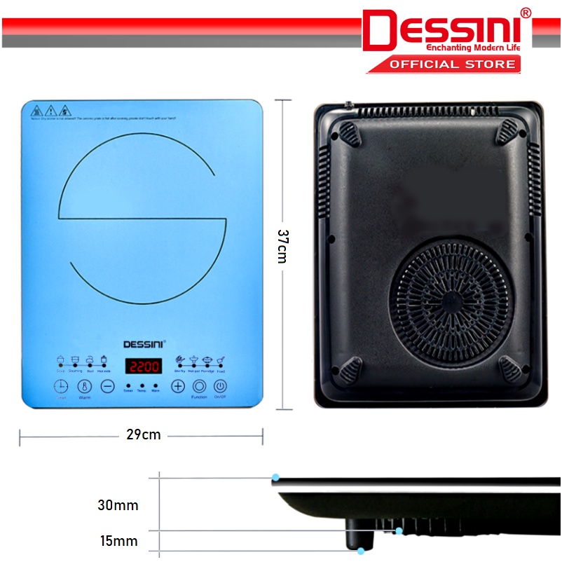 Dessini DS-IC-299 Induction Cooker - Image 3