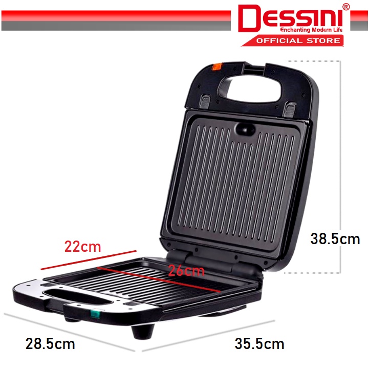 Dessini DS-316 Sandwich Maker - Image 2