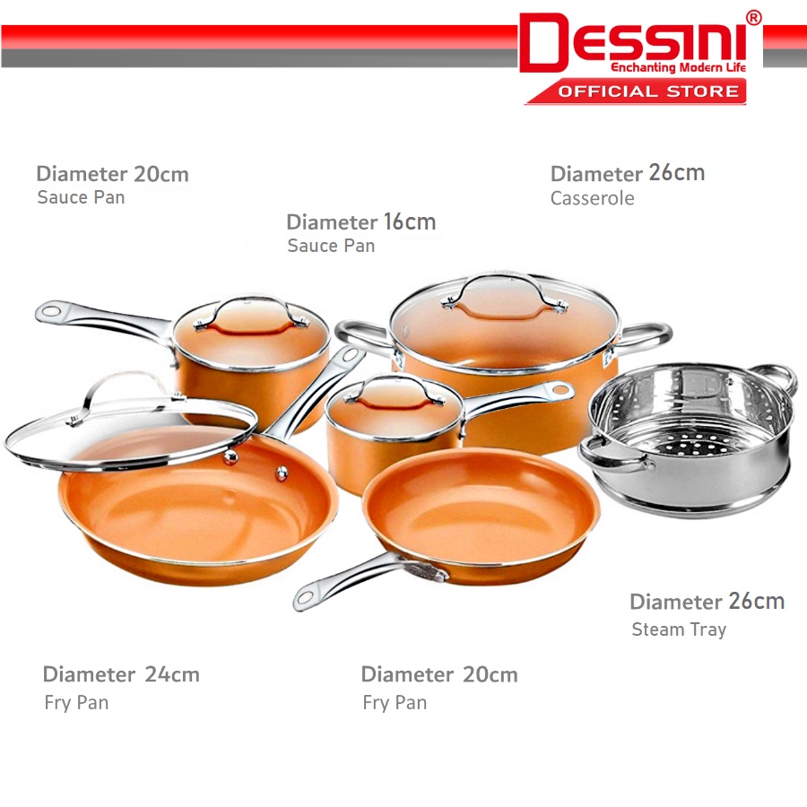 Dessini CP-10-S Copper Pot - Image 6