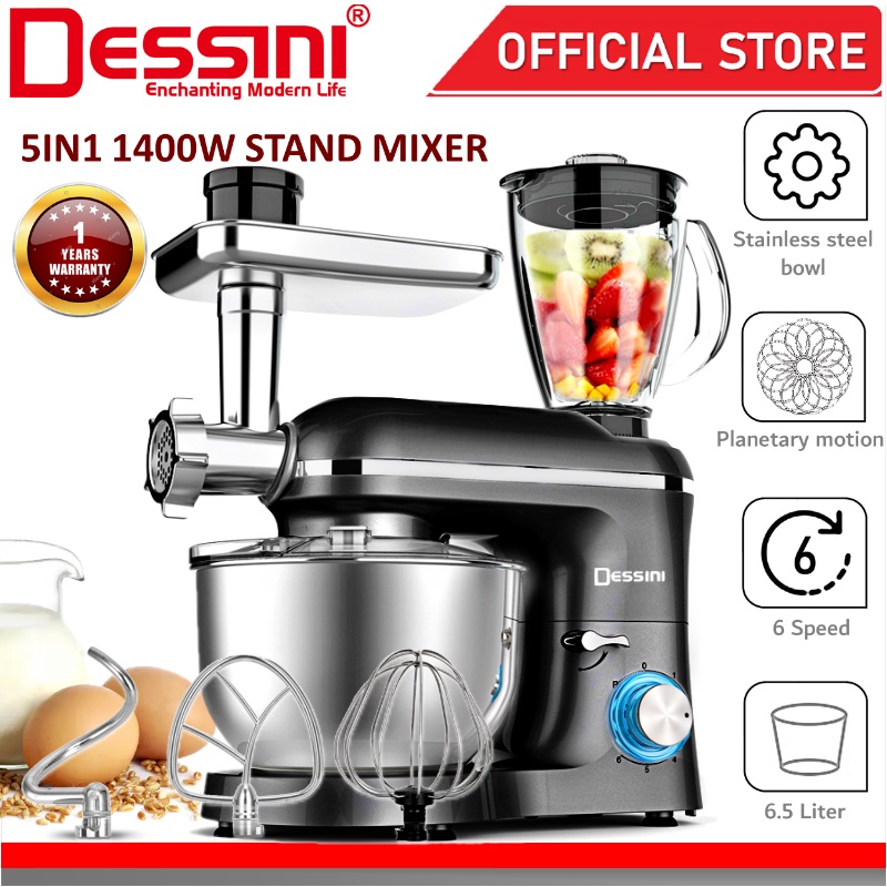 Dessini DS-6999 Stand Mixer【Black】