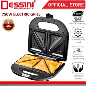 Dessini DS-417B Sandwich Maker