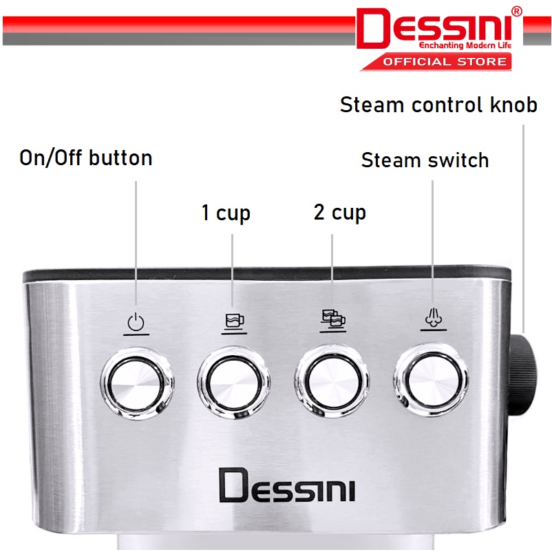 Dessini DS-5302 Coffee Maker - Image 3
