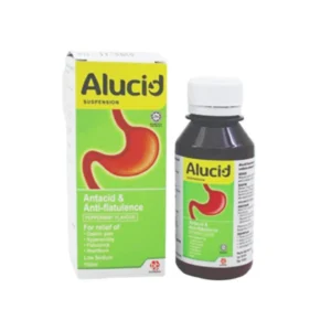 Alucid Suspension Antacid & Anti - Flatulent | 100 ml