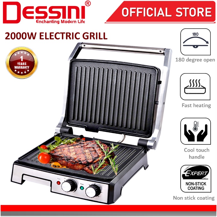 Dessini DS-215S Sandwich Maker