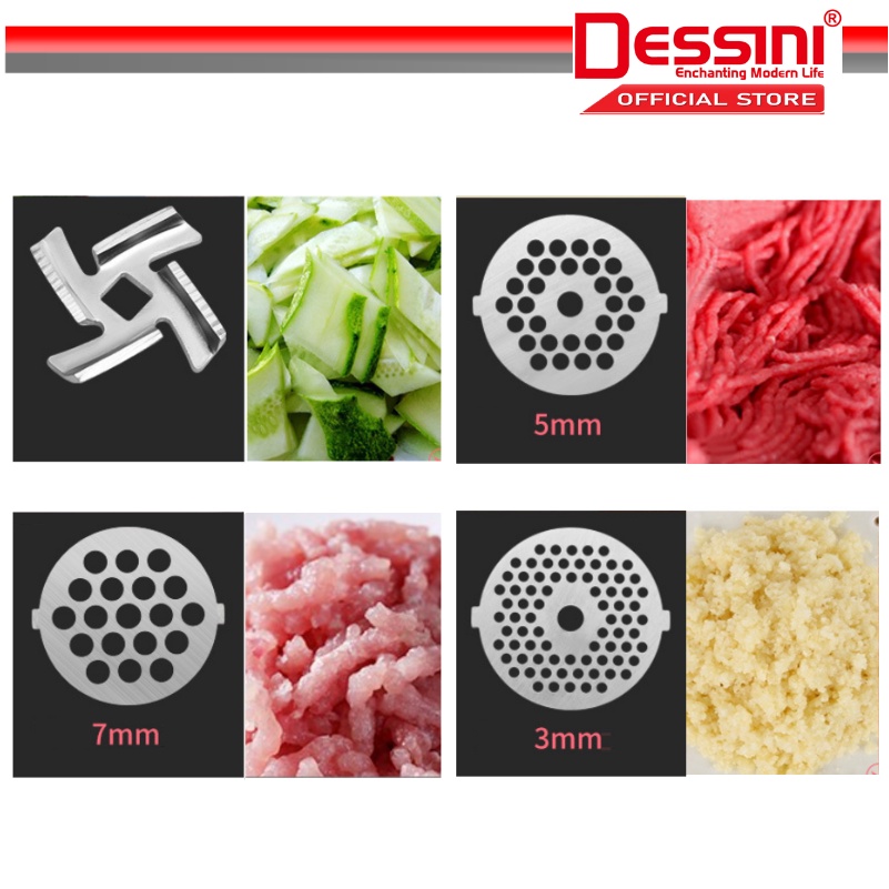 Dessini DS-855 Meat Grinder - Image 4