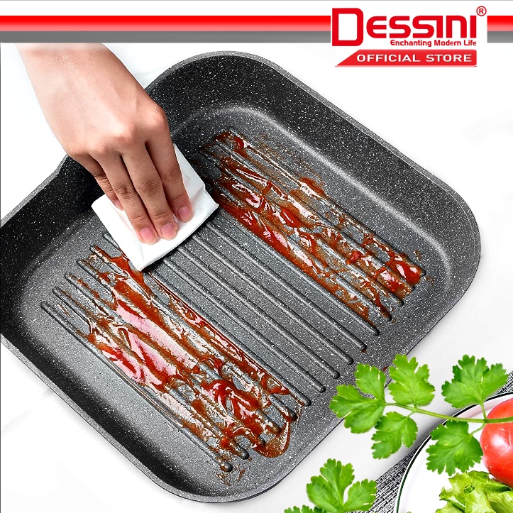 Dessini NSP-28 Natural Stone Grill Pan - Image 7
