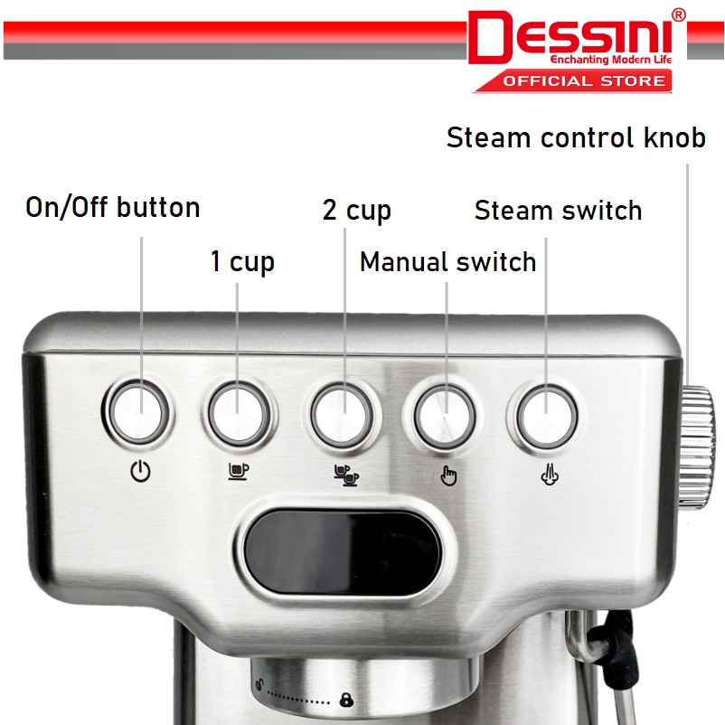 Dessini CM-1820 Coffee Maker - Image 3