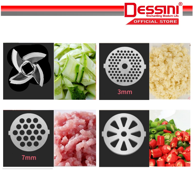Dessini DS-950 Meat Grinder - Image 4