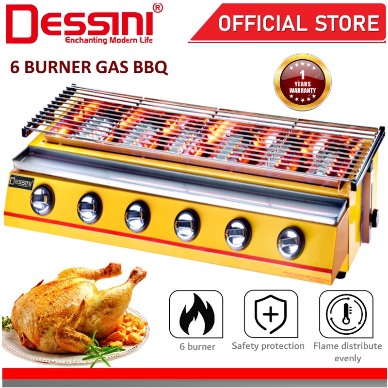 SHUANGCHI GAS BBQ ( 6 Head )