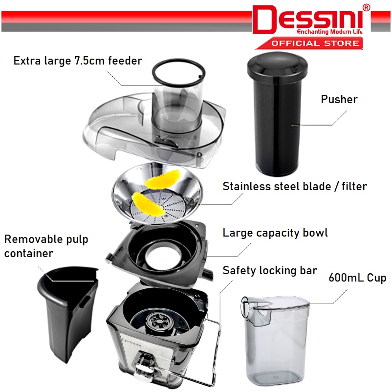 Dessini DS-399 Juicer - Image 3