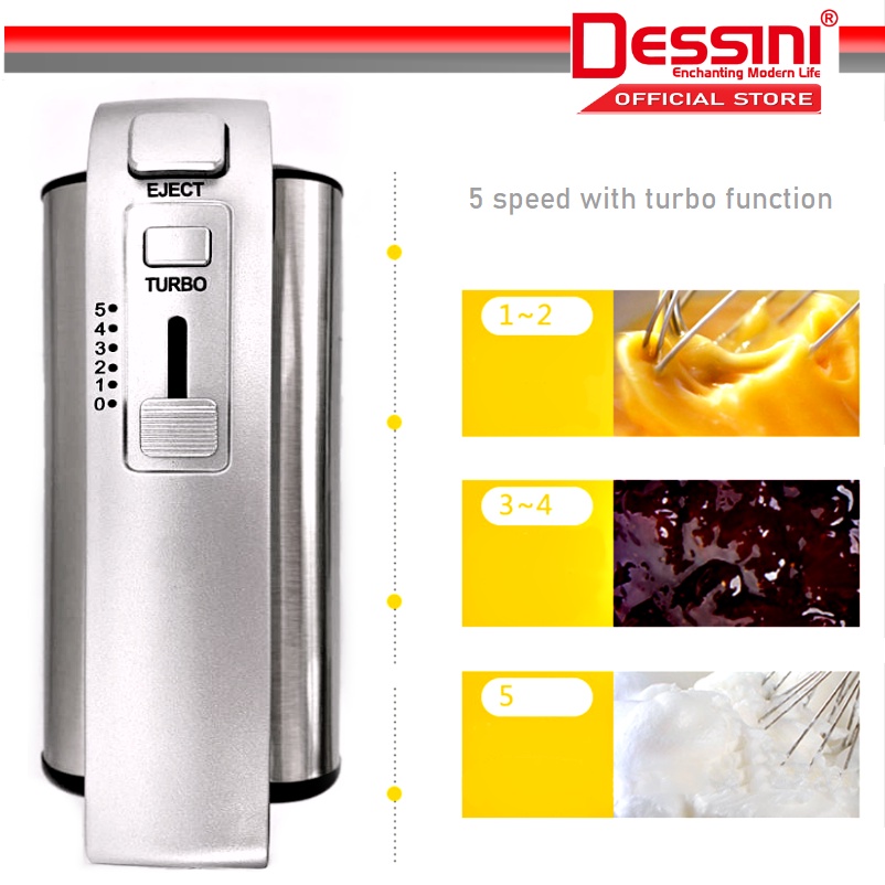 Dessini DS-400 Hand Mixer - Image 4
