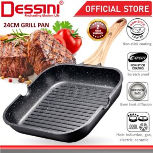 Dessini NSP-24 Natural Stone Grill Pan