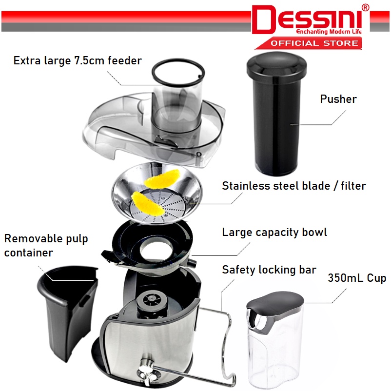 Dessini DS-199 Juicer - Image 3