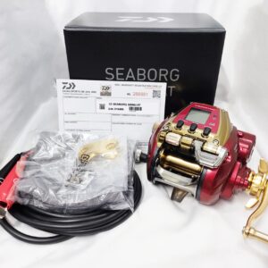 COMBO BOTTOM SET DAIWA SEABORG 500MJ-AT ELECTRIC REEL (2022) + BATTERY + BOT ROAD HOLDER + FREE GIFT