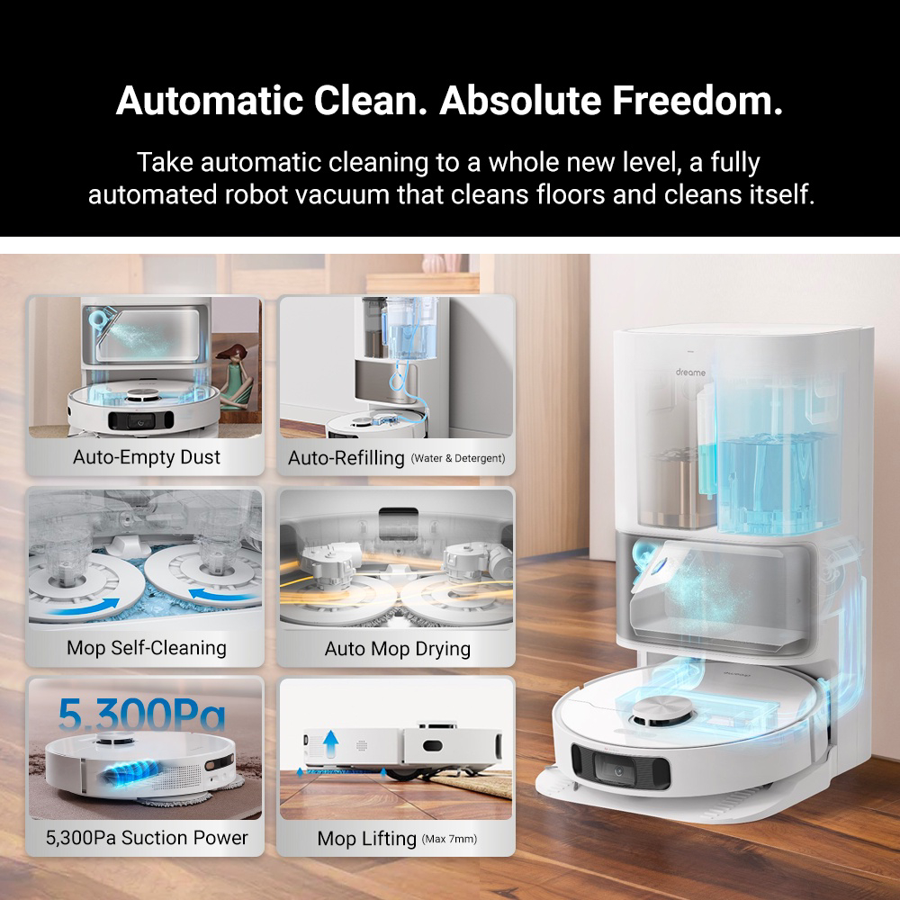Dreame Bot L10s Ultra Smart Robot Vacuum & Mop - 2 YEARS WARRANTY - Image 9