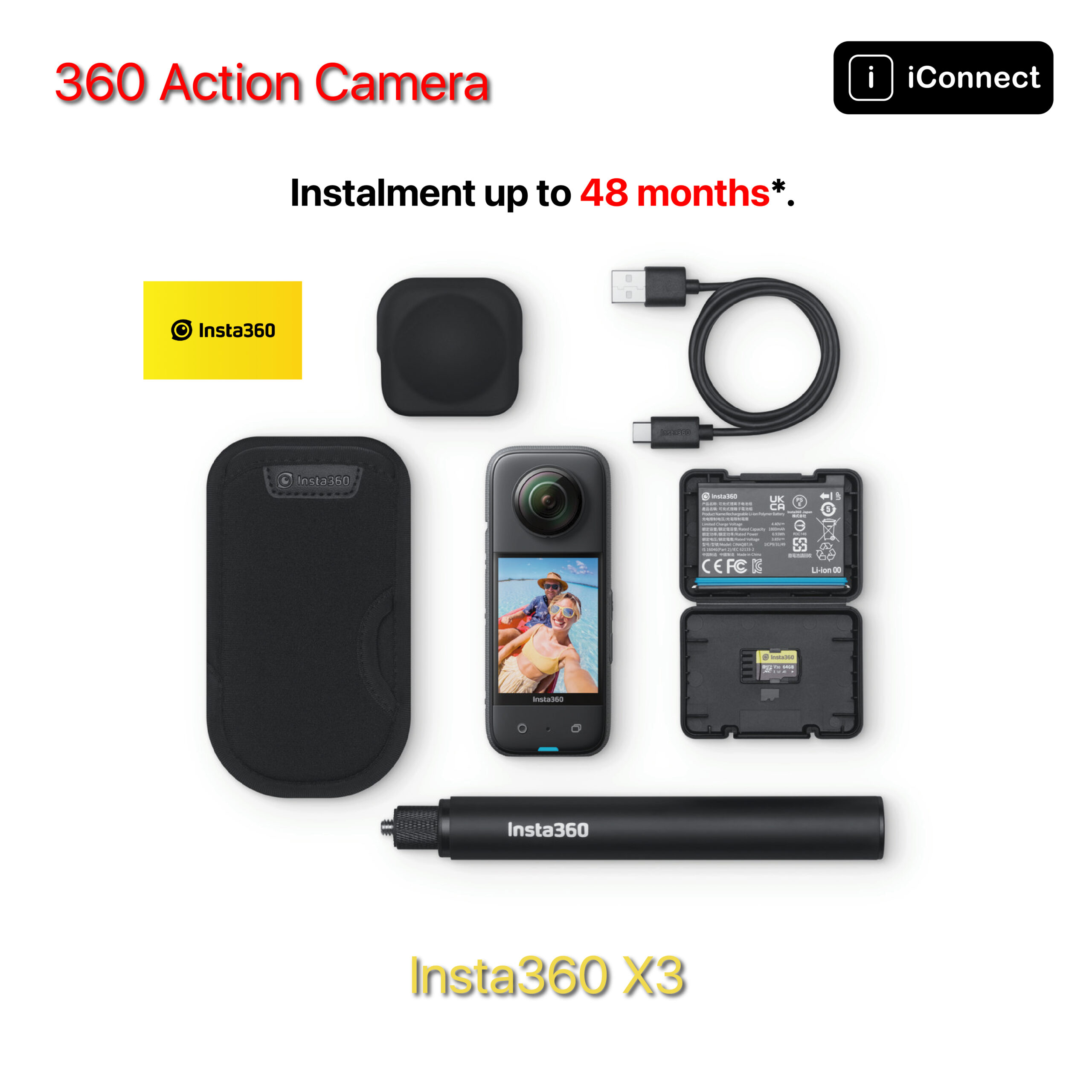Insta360 X3 (Action Camera)