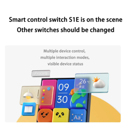 Aqara Scene Panel S1E Smart Switch Touch Control - Image 5