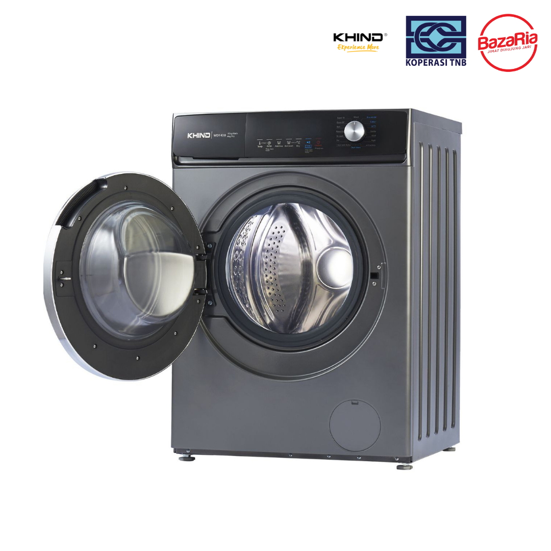 2 IN 1 Washer Dryer by KHIND 10KG Washer + 6KG Dryer - Image 2
