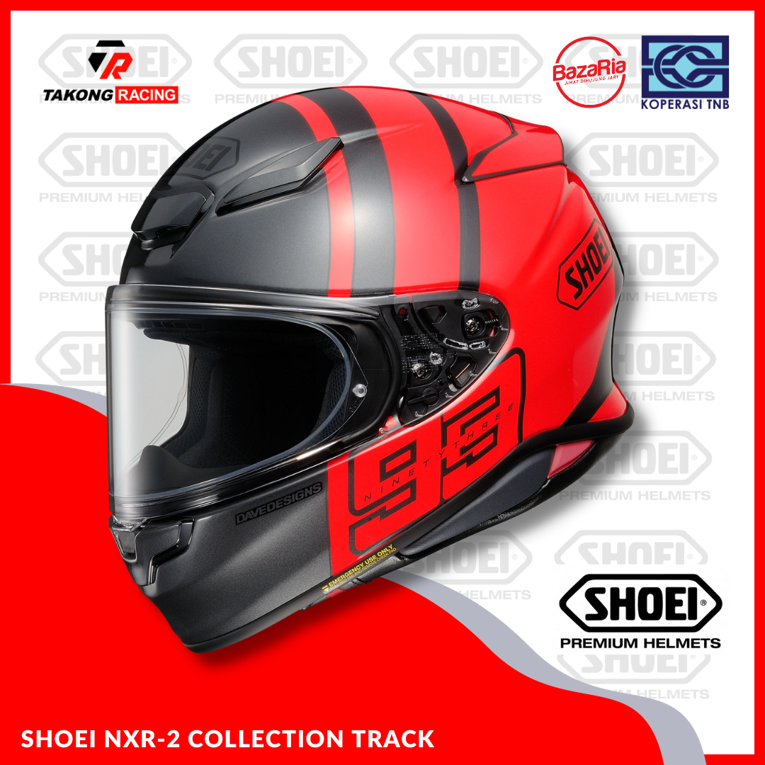 SHOEI NXR-2 COLLECTION TRACK TC-10
