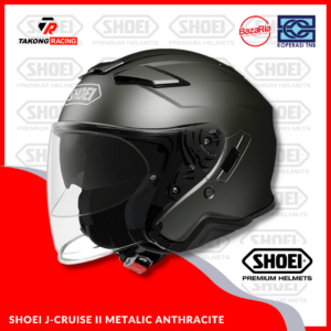 SHOEI J-CRUISE II METALIC ANTHRACITE
