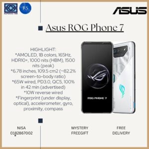 [RS] ASUS ROG 7 12+256GB | 16+512GB
