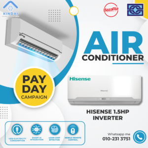 Hisense 1.5hp Wall Type Inverter R32
