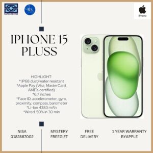 [RS] Apple iPhone 15 Plus 128gb | 256gb | 512gb