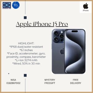 [RS] Apple iPhone 15 Pro 128gb