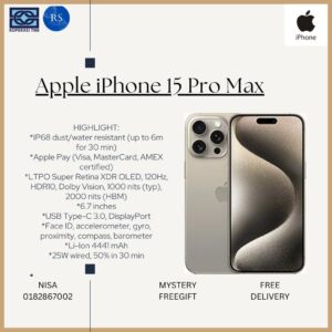 [RS] Apple iPhone 15 Pro Max ( 512gb )