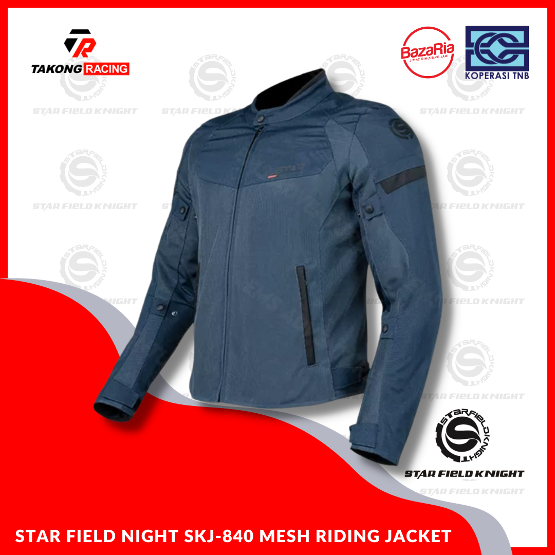 STAR FIELD KNIGHT SKJ-840 RIDING MESH JACKET - Image 3